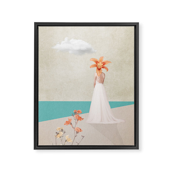 silence 3 Framed Canvas Print Gallery Image 1