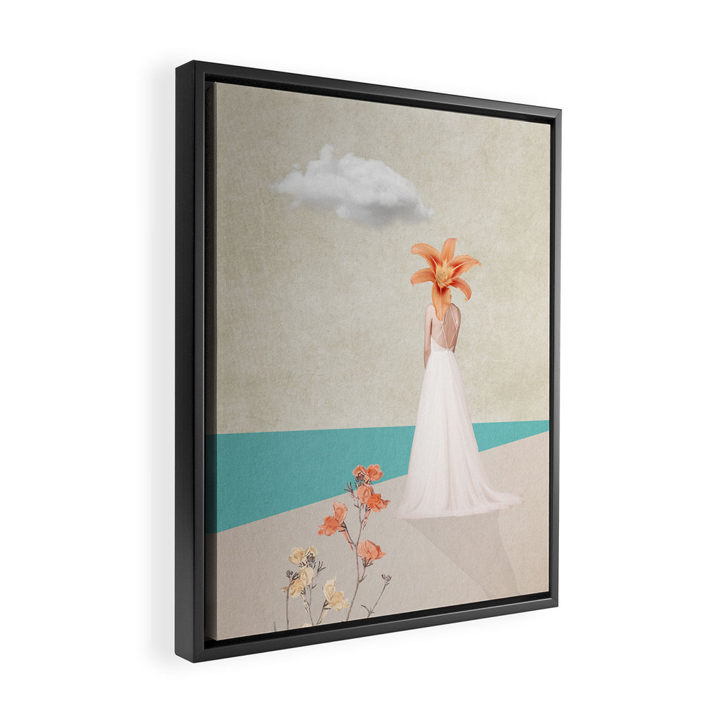 silence 3 Framed Canvas Print Gallery Image 2