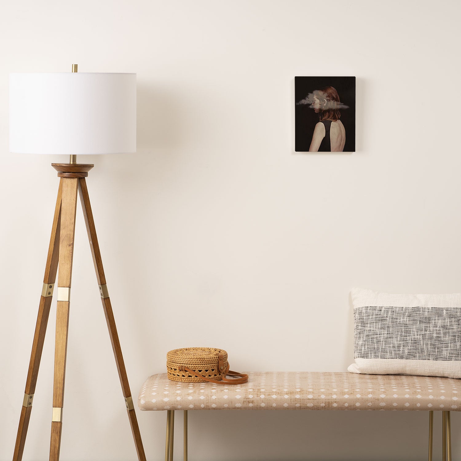 Silence Canvas Print Gallery Image 2
