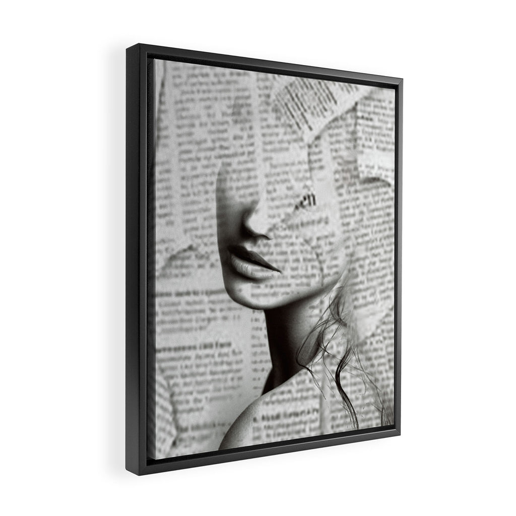 Silence of distance Framed Canvas Print Gallery Image 2