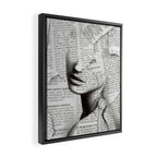 Silence of distance Framed Canvas Print Gallery Image 2