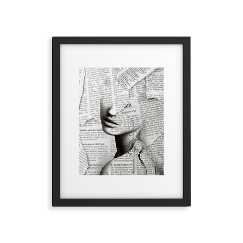 Silence of distance Framed Art Print Gallery Image 4