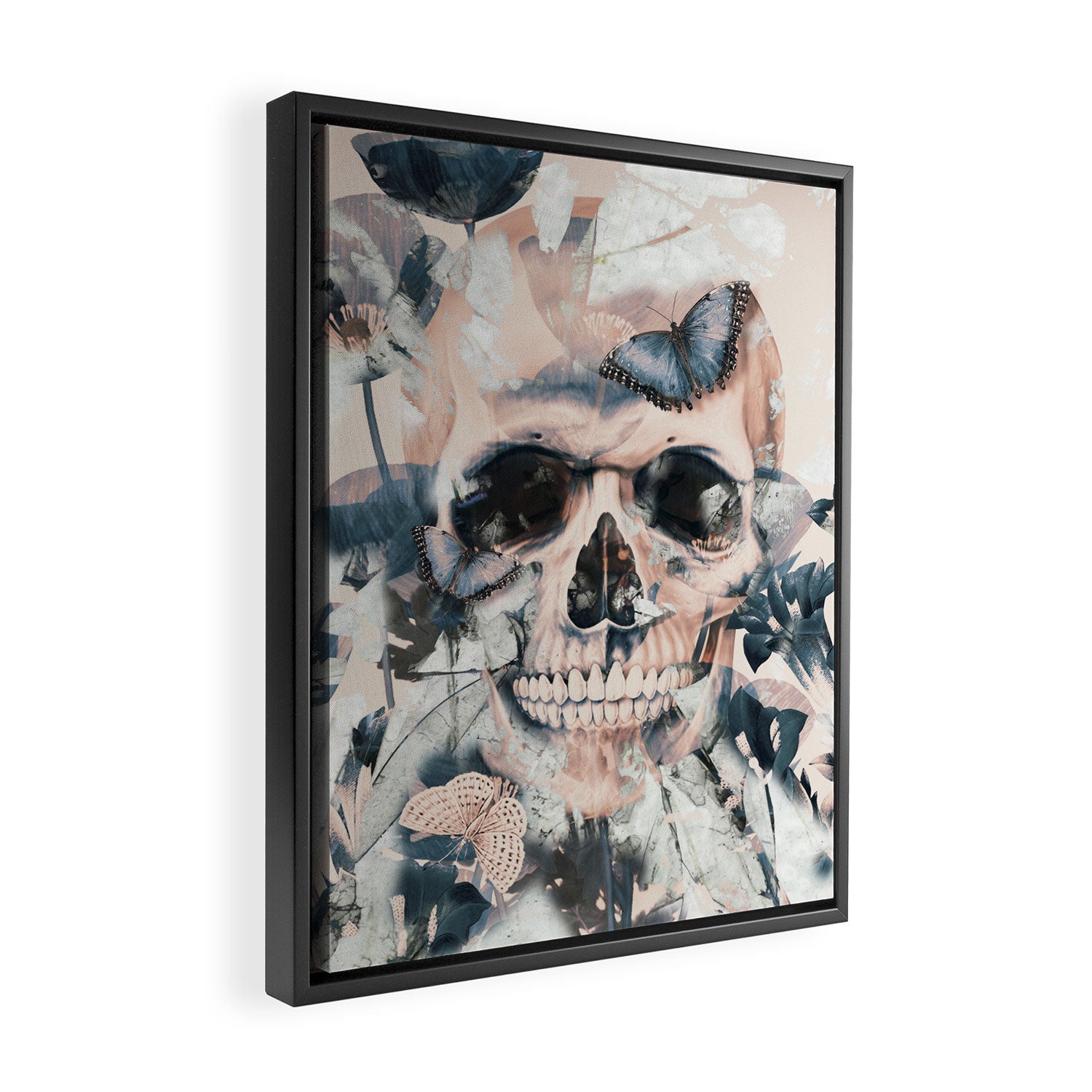 SKULL 4 Framed Canvas Print Gallery Image 2