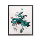 SNAKE 2 Framed Canvas Print Gallery Image 6