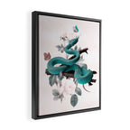 SNAKE 2 Framed Canvas Print Gallery Image 2