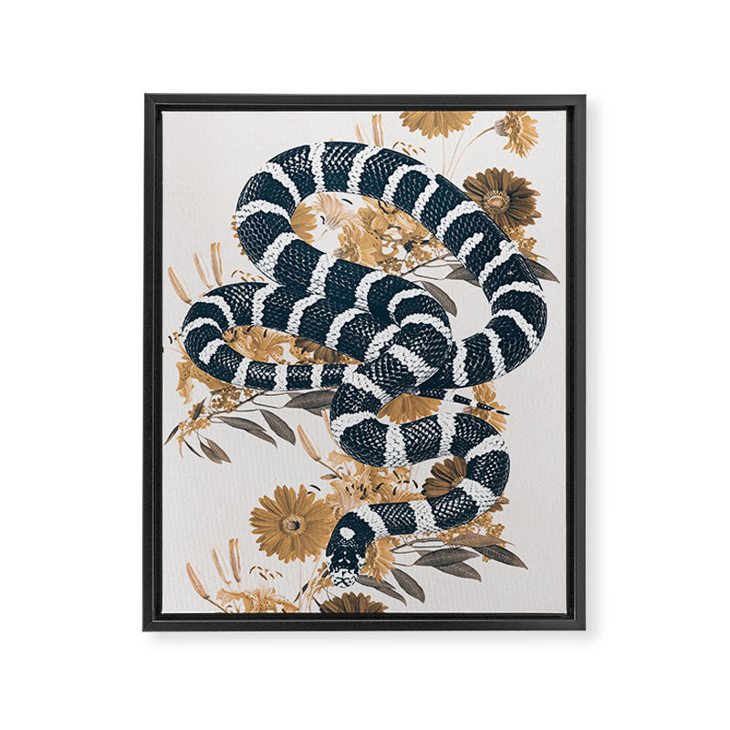 SNAKE Framed Canvas Print Gallery Image 8