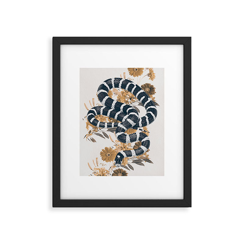 SNAKE Framed Art Print Gallery Image 4