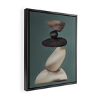 Stones 2 Framed Canvas Print Gallery Image 2
