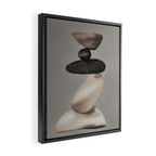 Stones 3 Framed Canvas Print Gallery Image 2