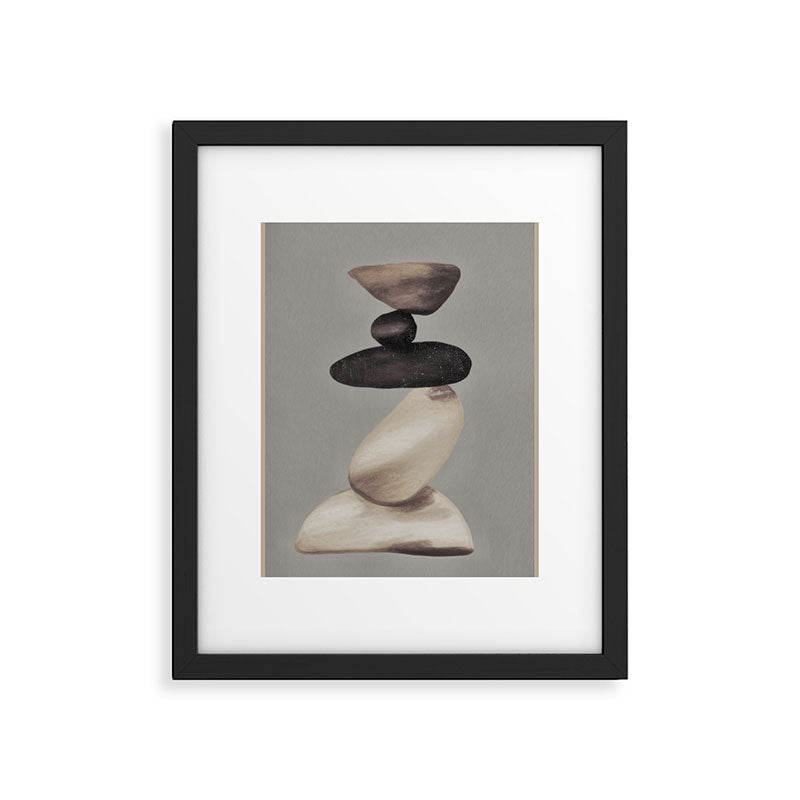 Stones 3 Framed Art Print Gallery Image 5