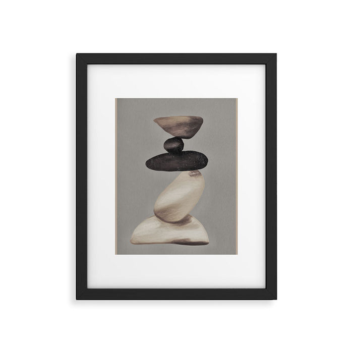 Stones 3 Framed Art Print Gallery Image 1