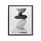 Stones Framed Canvas Print Gallery Image 6
