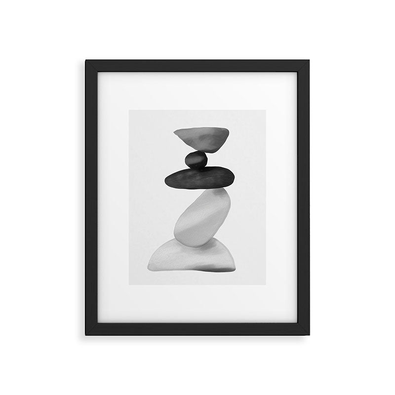 Stones Framed Art Print Gallery Image 4