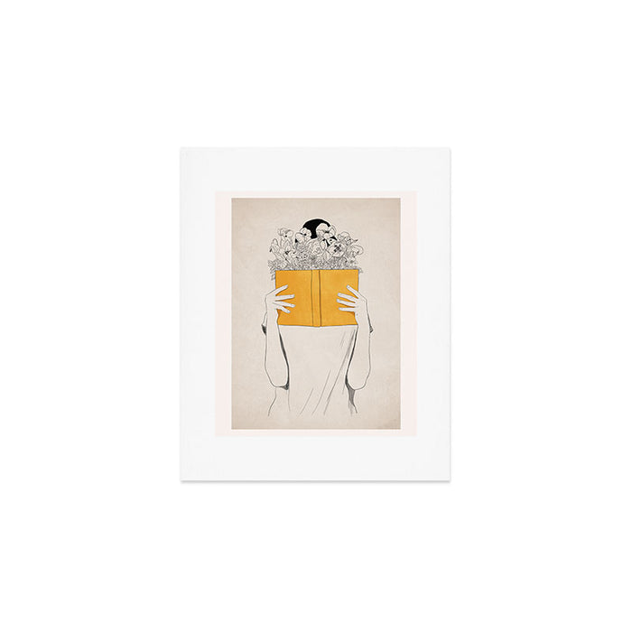 The Dreamer Line Art 6 Art Print Gallery Image 1