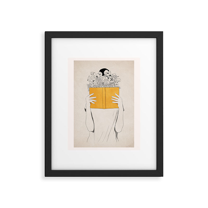 The Dreamer Line Art 6 Framed Art Print Gallery Image 5
