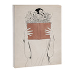 The Dreamer Line Art Canvas Print Gallery Image 6