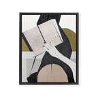 The Reader Framed Canvas Print Gallery Image 6