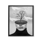 TREE 2 Framed Canvas Print Gallery Image 6
