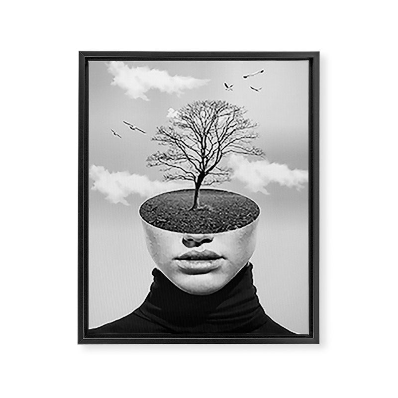 TREE 2 Framed Canvas Print Gallery Image 6