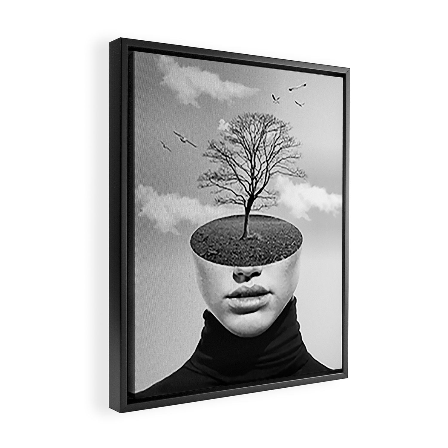 TREE 2 Framed Canvas Print Gallery Image 2
