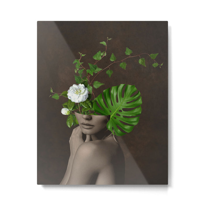 Tropical Girl 1 Metal Print Gallery Image 1