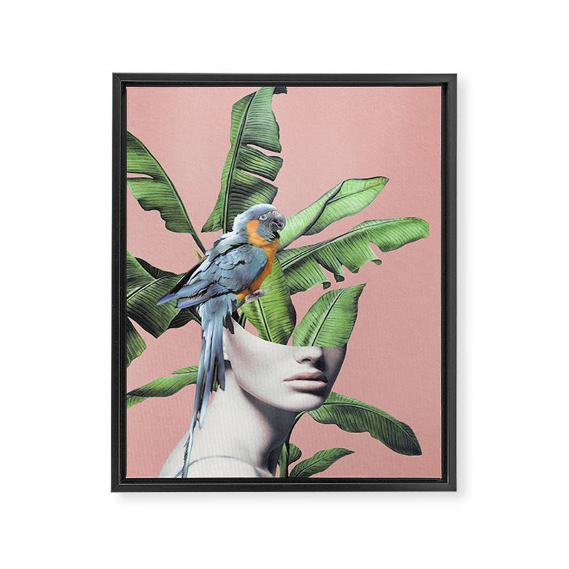Tropical Girl  2 Framed Canvas Print Gallery Image 6