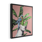 Tropical Girl  2 Framed Canvas Print Gallery Image 2
