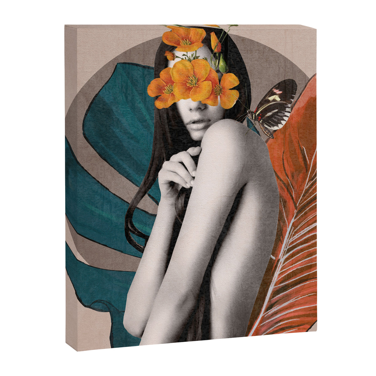 Tropical Girl 5 Canvas Print Gallery Image 6