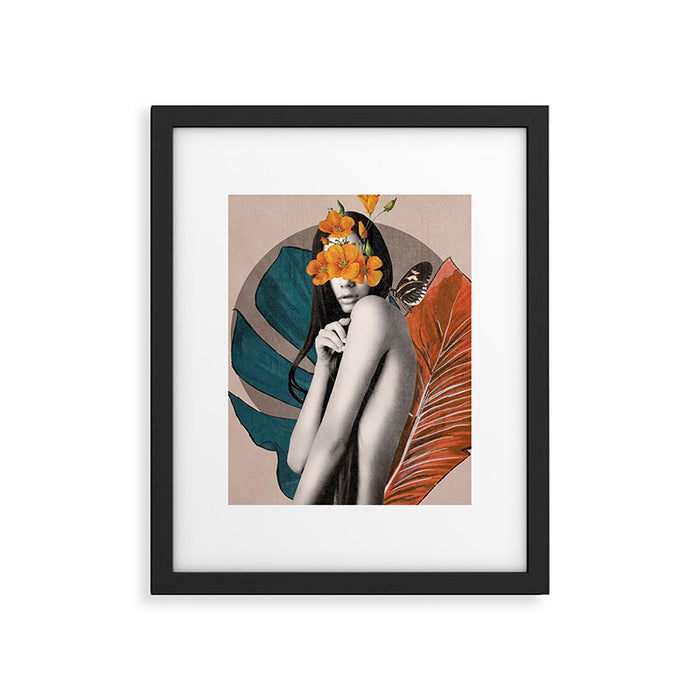 Tropical Girl 5 Framed Art Print Gallery Image 1