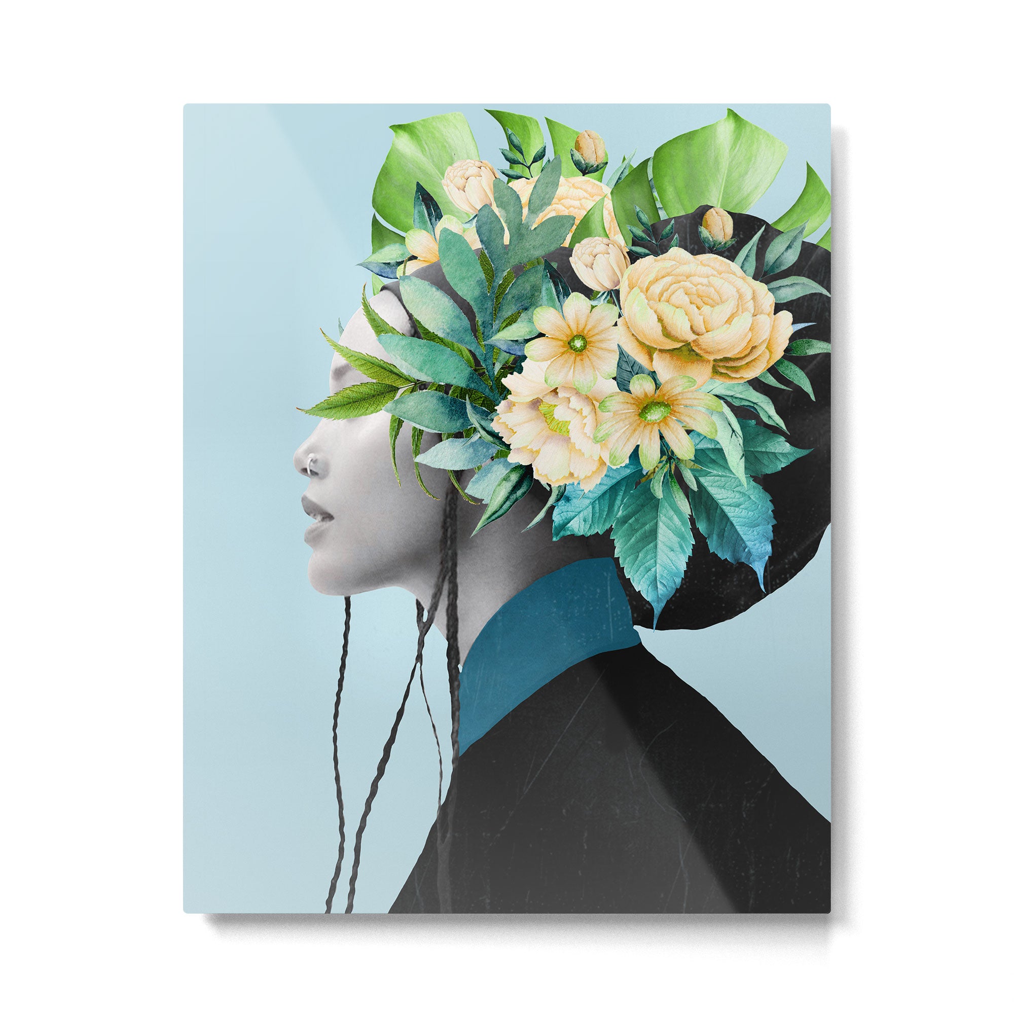 Tropical Girl 6 Metal Print Gallery Image 4