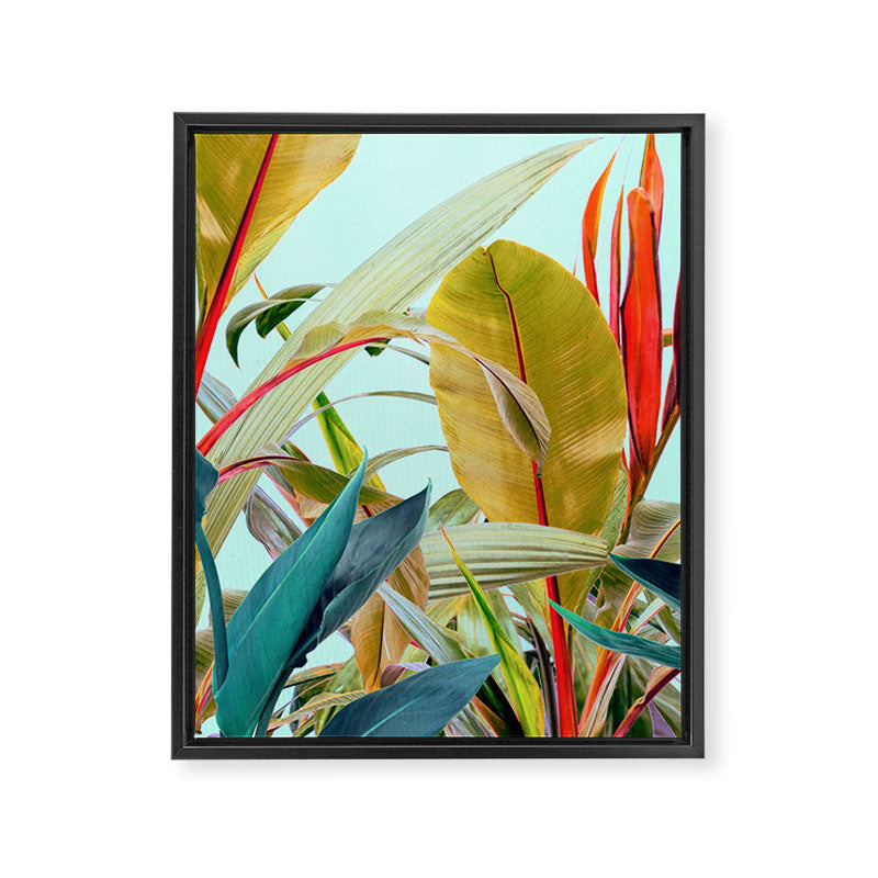 Tropical Jungle Framed Canvas Print Gallery Image 3