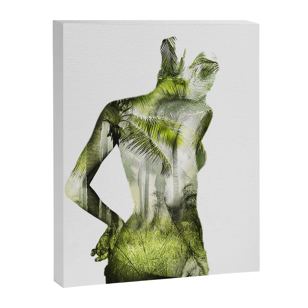 Tropical Woman Canvas Print Gallery Image 6