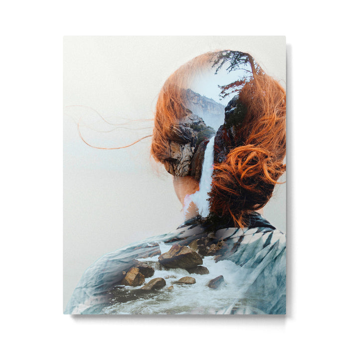 waterfall Metal Print Gallery Image 1