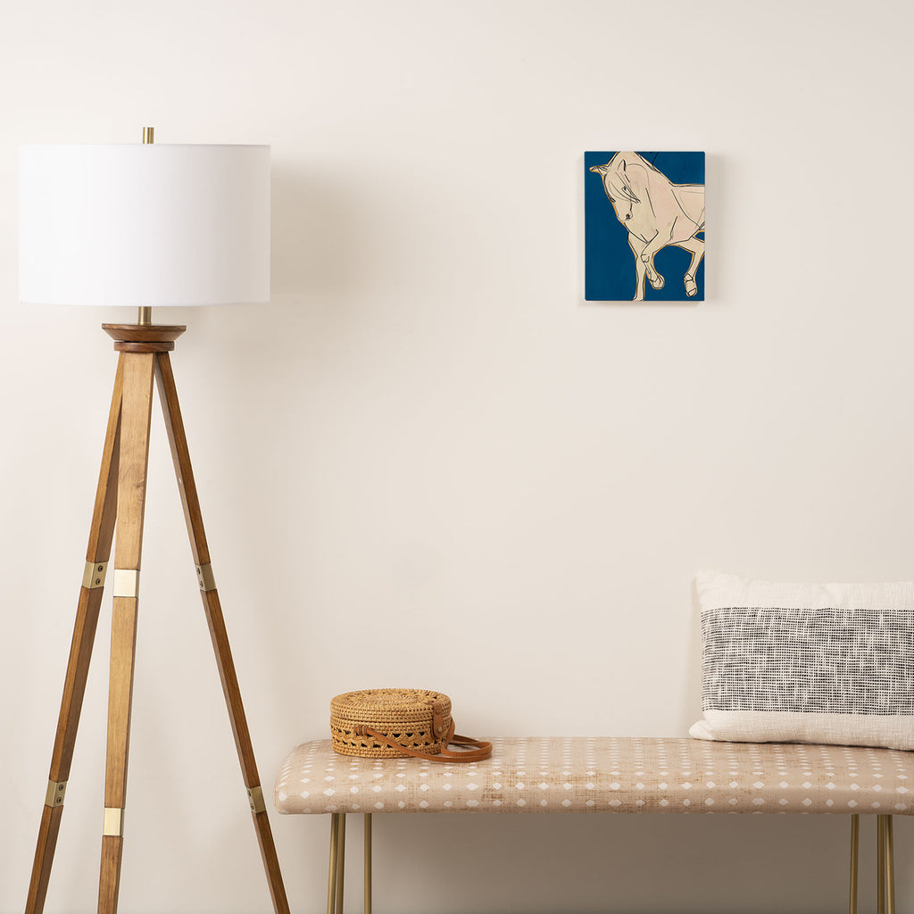 White Horse 5 Canvas Print Gallery Image 2