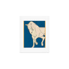 White Horse 5 Art Print Gallery Image 1