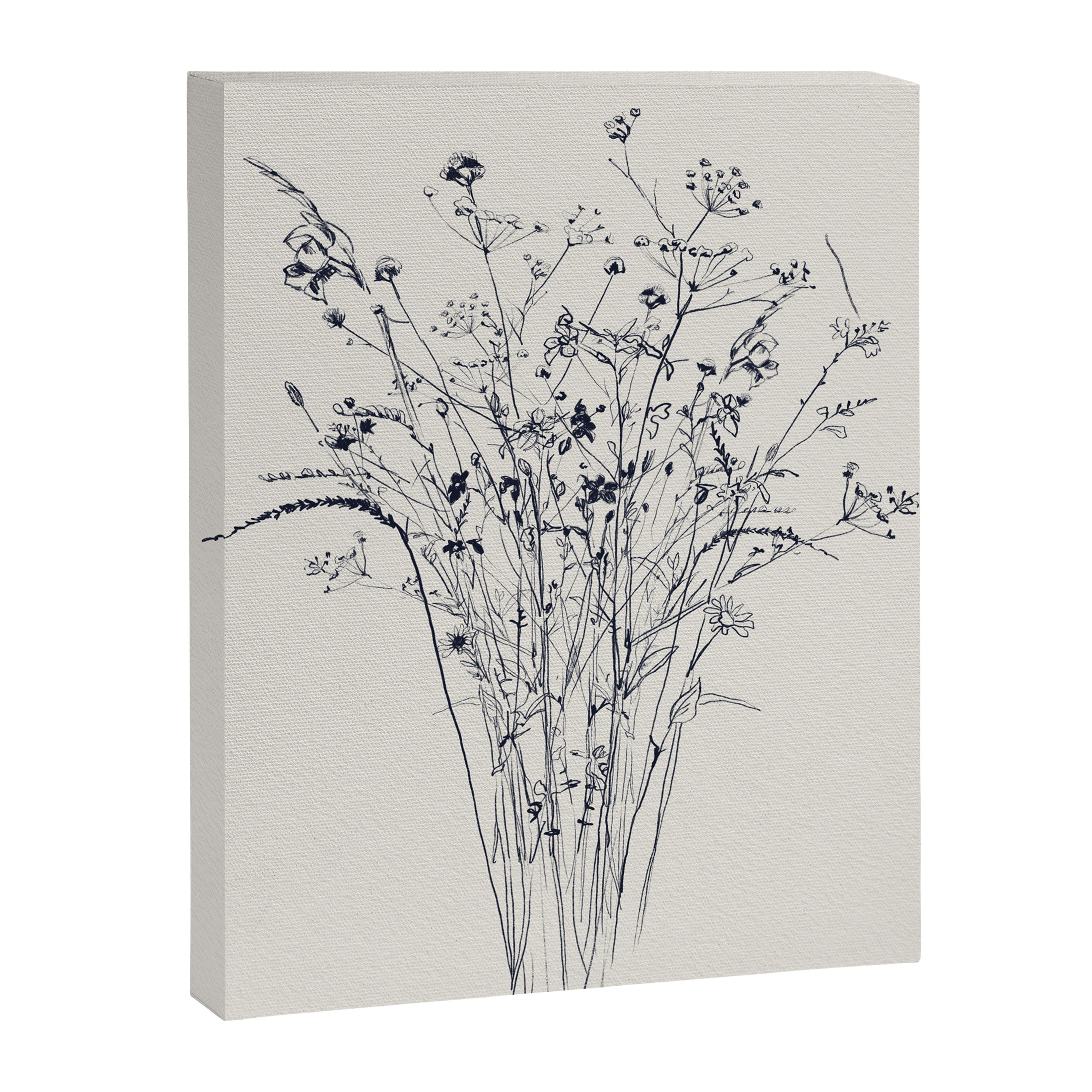 Wildflower Bouquet Canvas Print Gallery Image 6