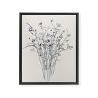 Wildflower Bouquet Framed Canvas Print Gallery Image 6