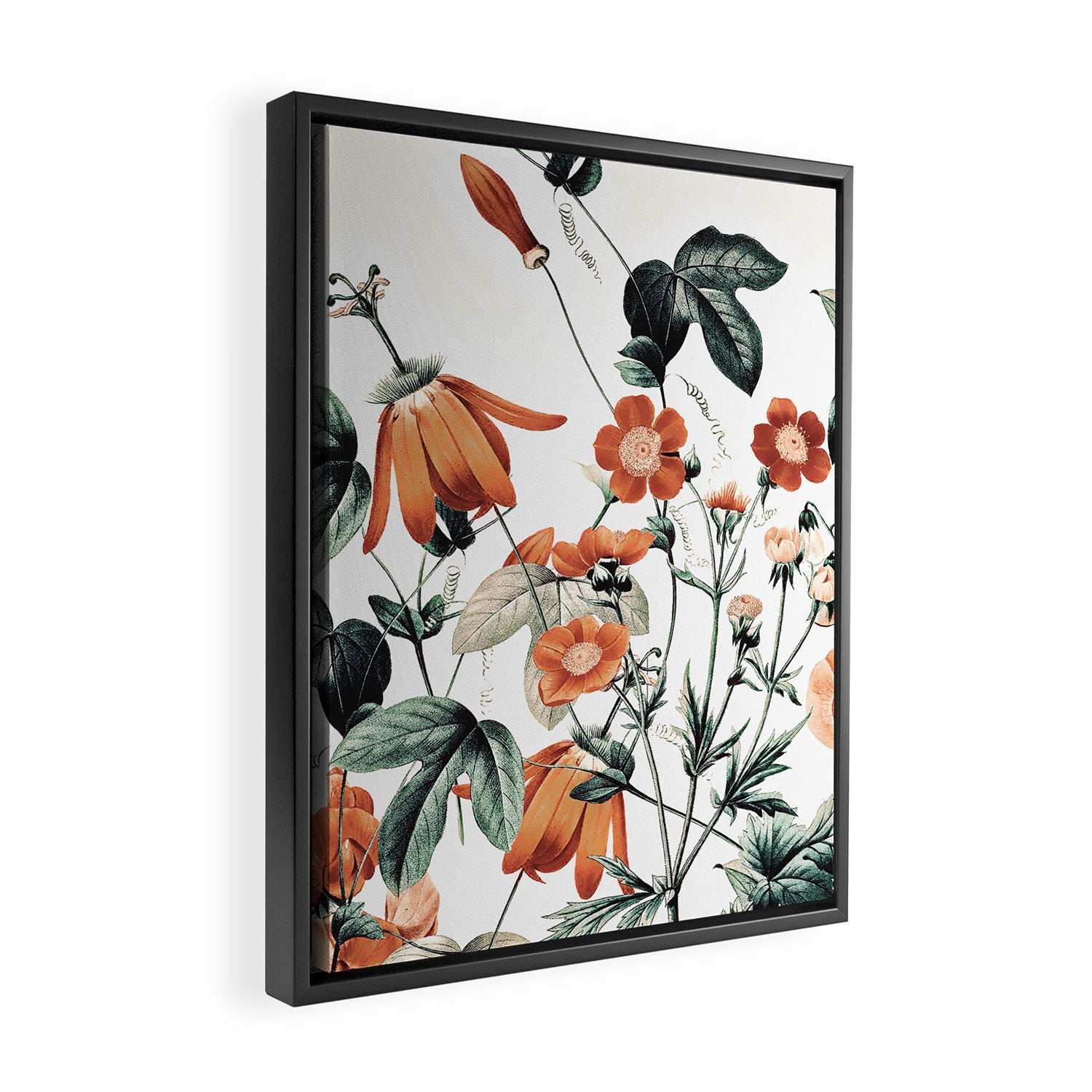 Wildflowers Framed Canvas Print Gallery Image 2