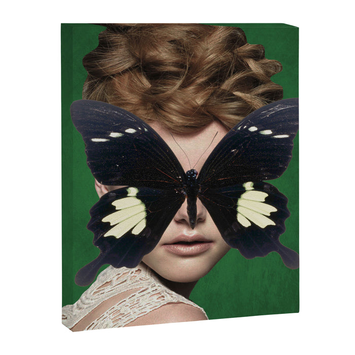 Woman Butterfly 3 Canvas Print Gallery Image 1