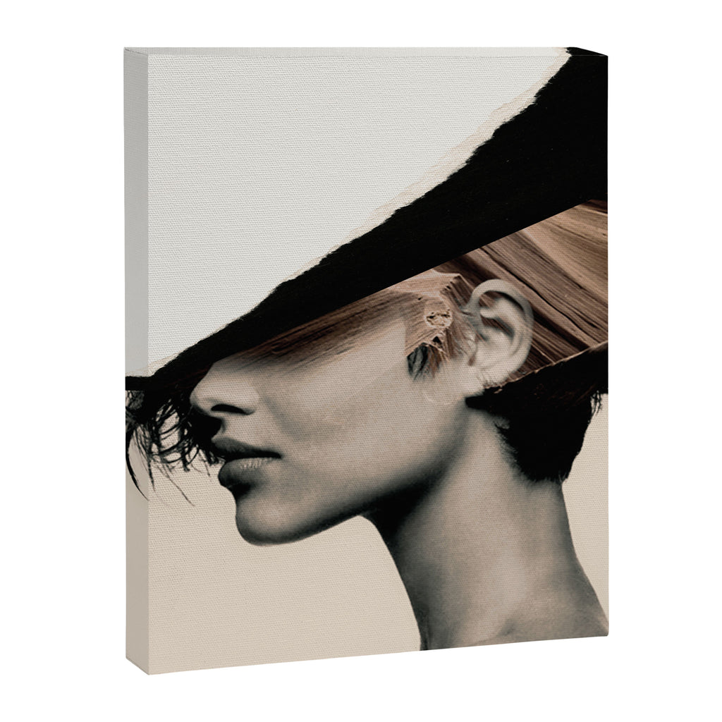woman / collage portrait Canvas Print Gallery Image 6