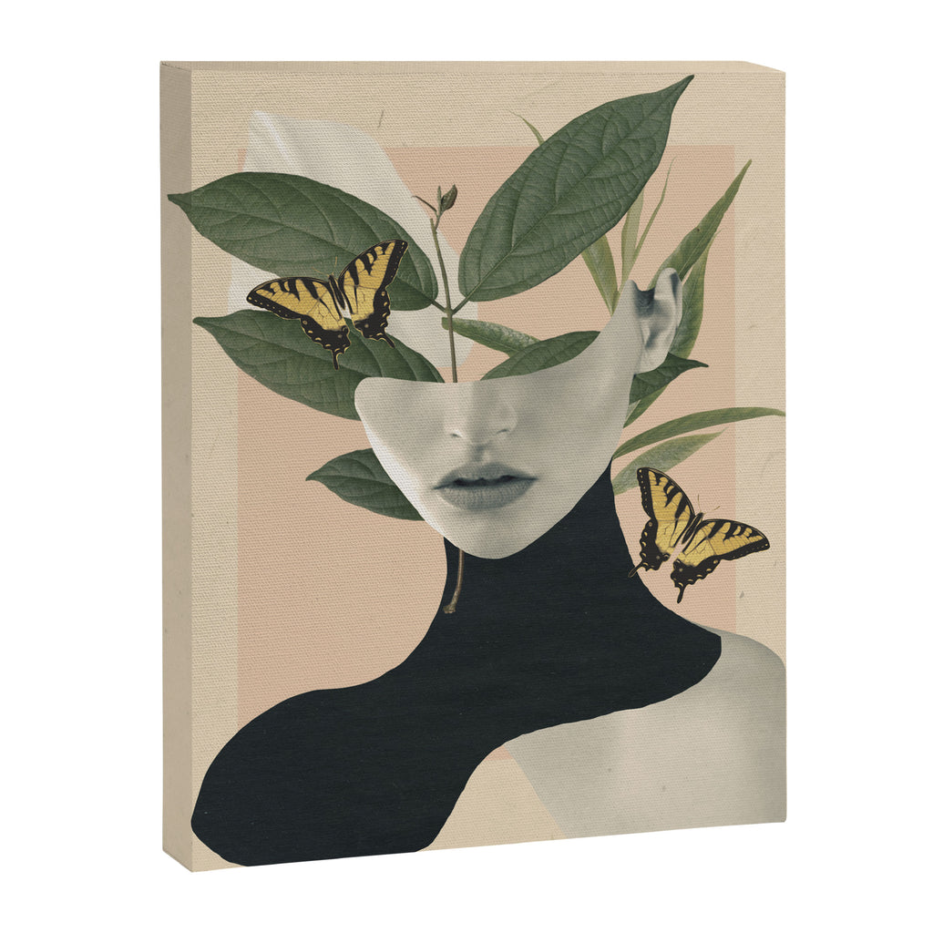 woman portrait /collage2 Canvas Print Gallery Image 6