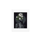 WOMAN WITH FLOWERS 17 Art Print Gallery Image 1