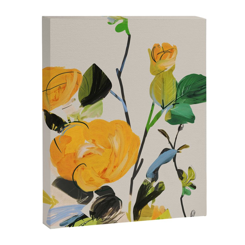 Yellow Flowers 2 Canvas Print Gallery Image 6