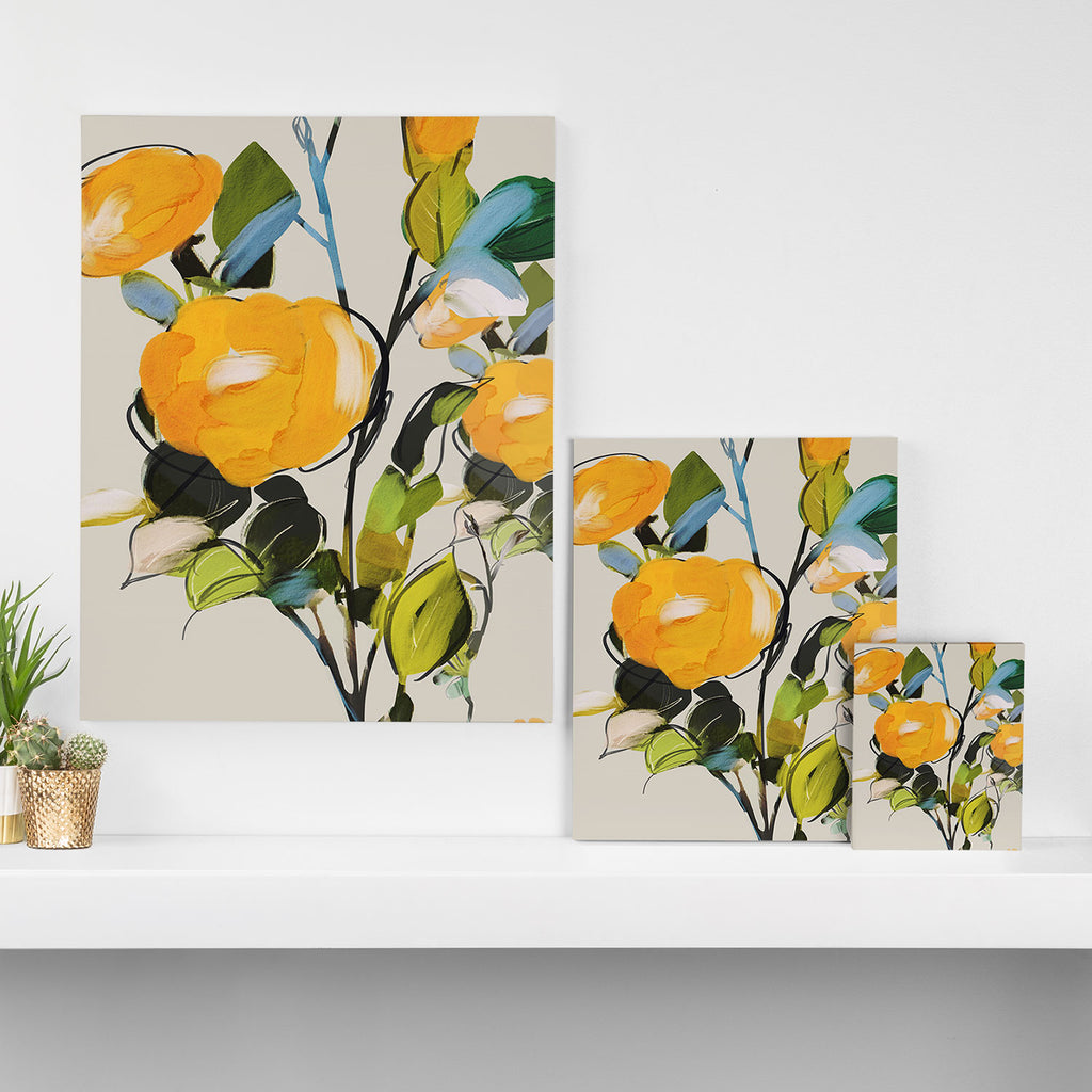 Yellow Flowers  Canvas Print Gallery Image 3