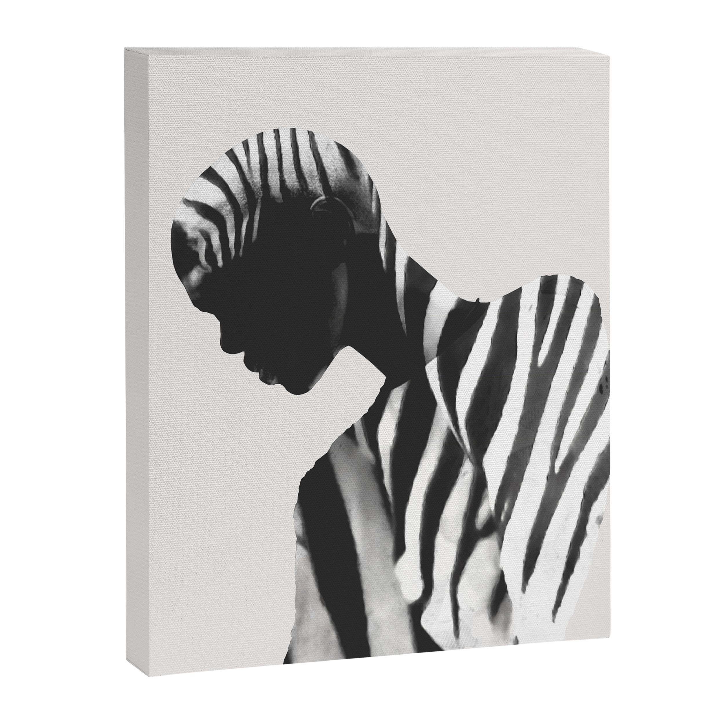 Zebra Canvas Print Gallery Image 6