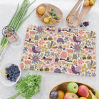 Playful Meadow Cute Animals with Motivational Affirmations - Soft Regal Cutting Board Gallery Image 2