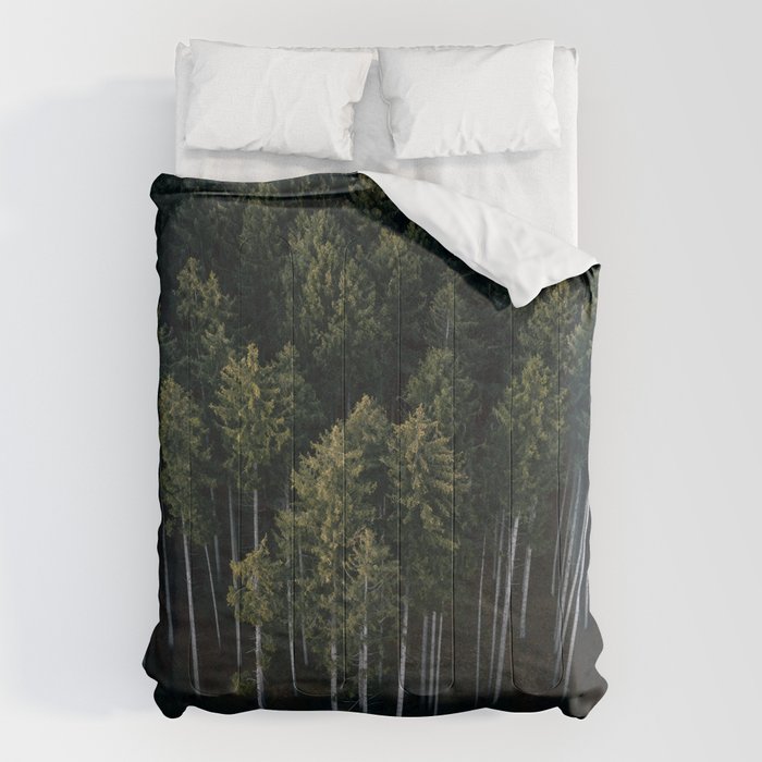 Pines From Above Comforter Gallery Image 1