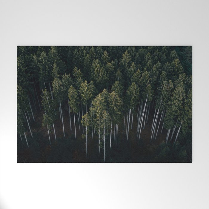 Pines From Above Welcome Mat Gallery Image 1
