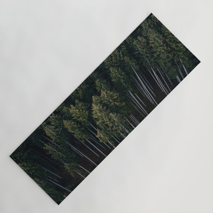 Pines From Above Yoga Mat Gallery Image 1