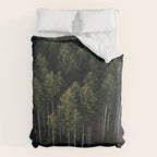 Pines From Above Duvet Cover Gallery Image 6